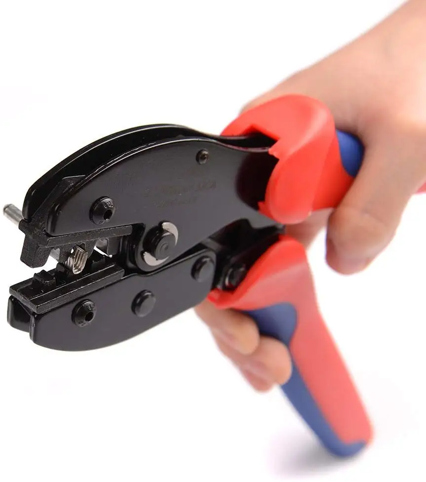 IWISS LY-2546B MC4 Connectors Crimper pliers for Solar Panel PV Cable Crimping Tool AWG 14.12.10 (2.5,4,6.0 mm )