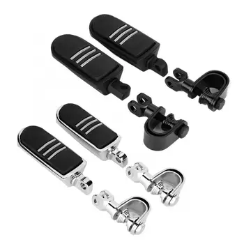 

Foot Rests 2pcs Aluminum Universal Motorcycle Footrest Pedal Mount Accessory Fit for Honda Kawasaki motorcycle accessories