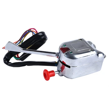 

DHBH-CHROME 12V Universal Rat Hot Rod Return Plaza for Ford GM