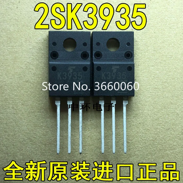 10 шт./лот K3935 2SK3935 TO-220F 17A 450V