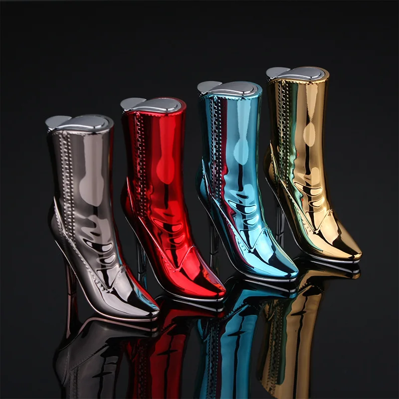 30 шт. красивые женские сапоги газовая зажигалка необычная Новая креативная обувь на высоком каблуке зажигалки, женская обувь для курения, подарок