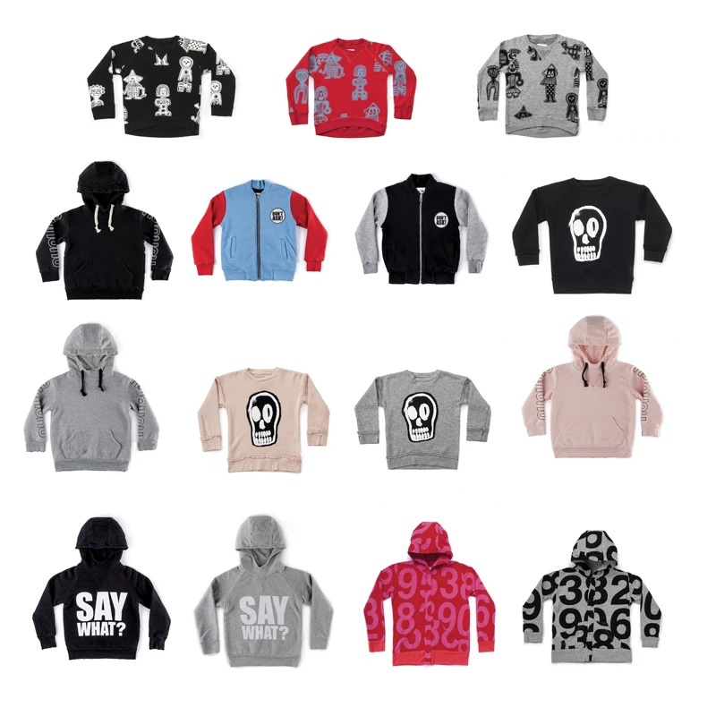 

Kids Hoodies 2019 Autumn Girls Hoodies Skeleton Head Children Sweatshirt For Girls Cotton Baby Hoodie