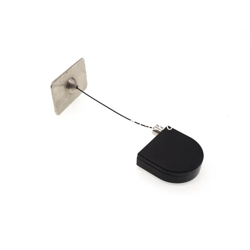 50pcs/lot Jewelry ring cable box retractable cable anti theft security recoil pull box