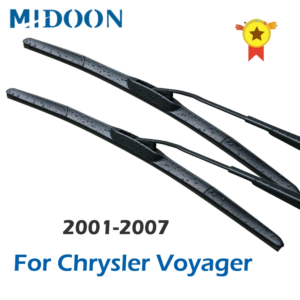 Гибридные щетки стеклоочистителя MIDOON для Chrysler Voyager четвертого поколения