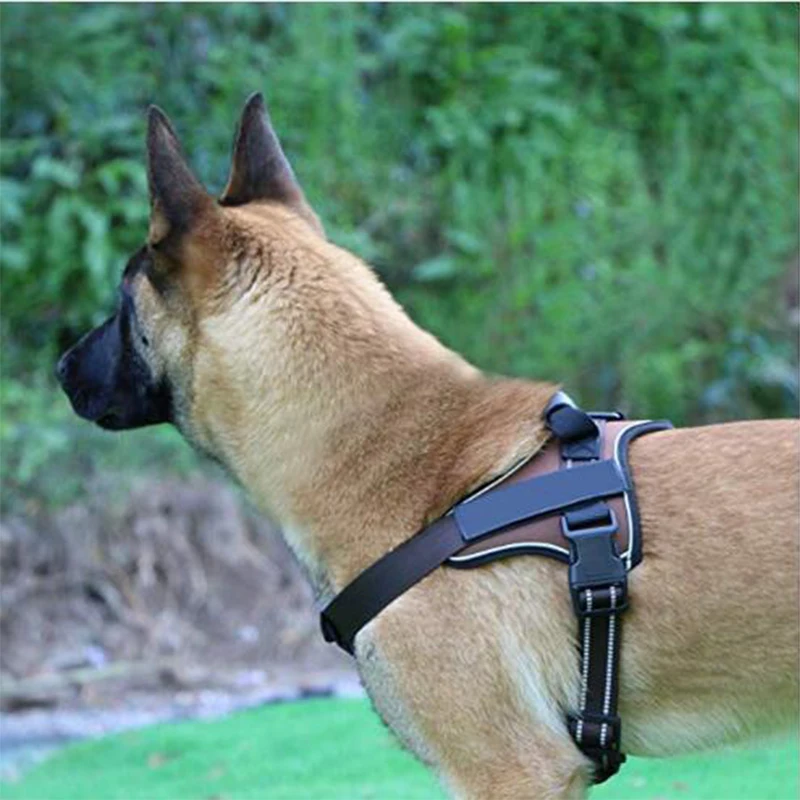 Жгут для собак K9 светоотражающий канат нейлоновая ручка Регулируемая шлейка для собаки домашнего животного мягкий жилет жгут для маленьких средних и больших собак