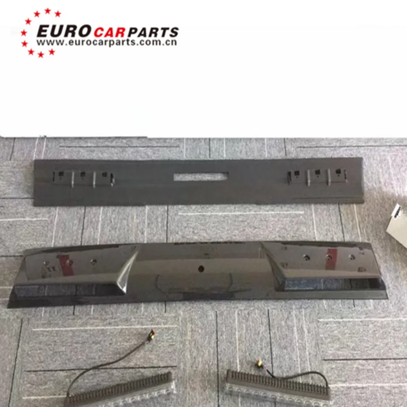 G class W463 углеродное волокно Материал спойлер на крыше огни подходят для G wagon W463 G500 G55 G350 G550 G63 переднее крыло автомобиля