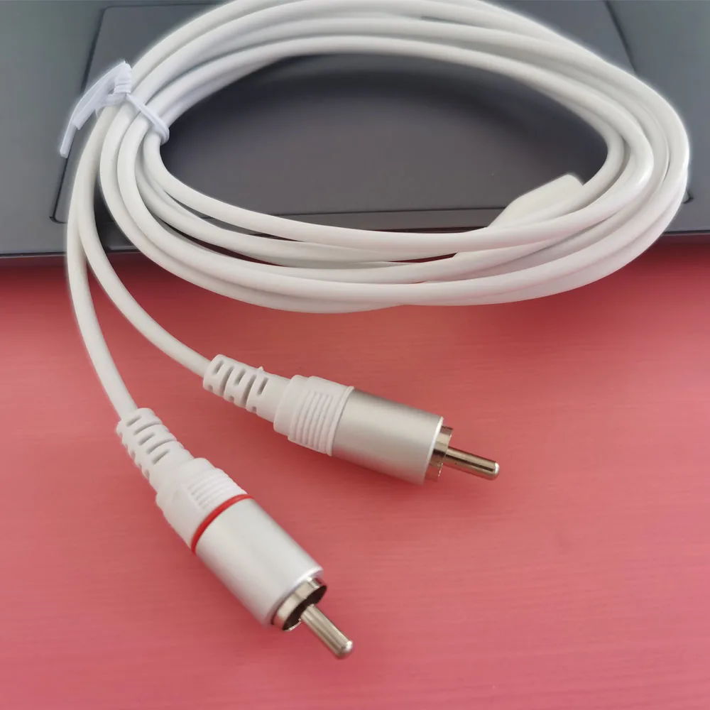 2 м 6FT 3 5 мм штекер Джек на RCA Мужской стерео аудио кабель|jack to rca|2 rca maleaudio cable |