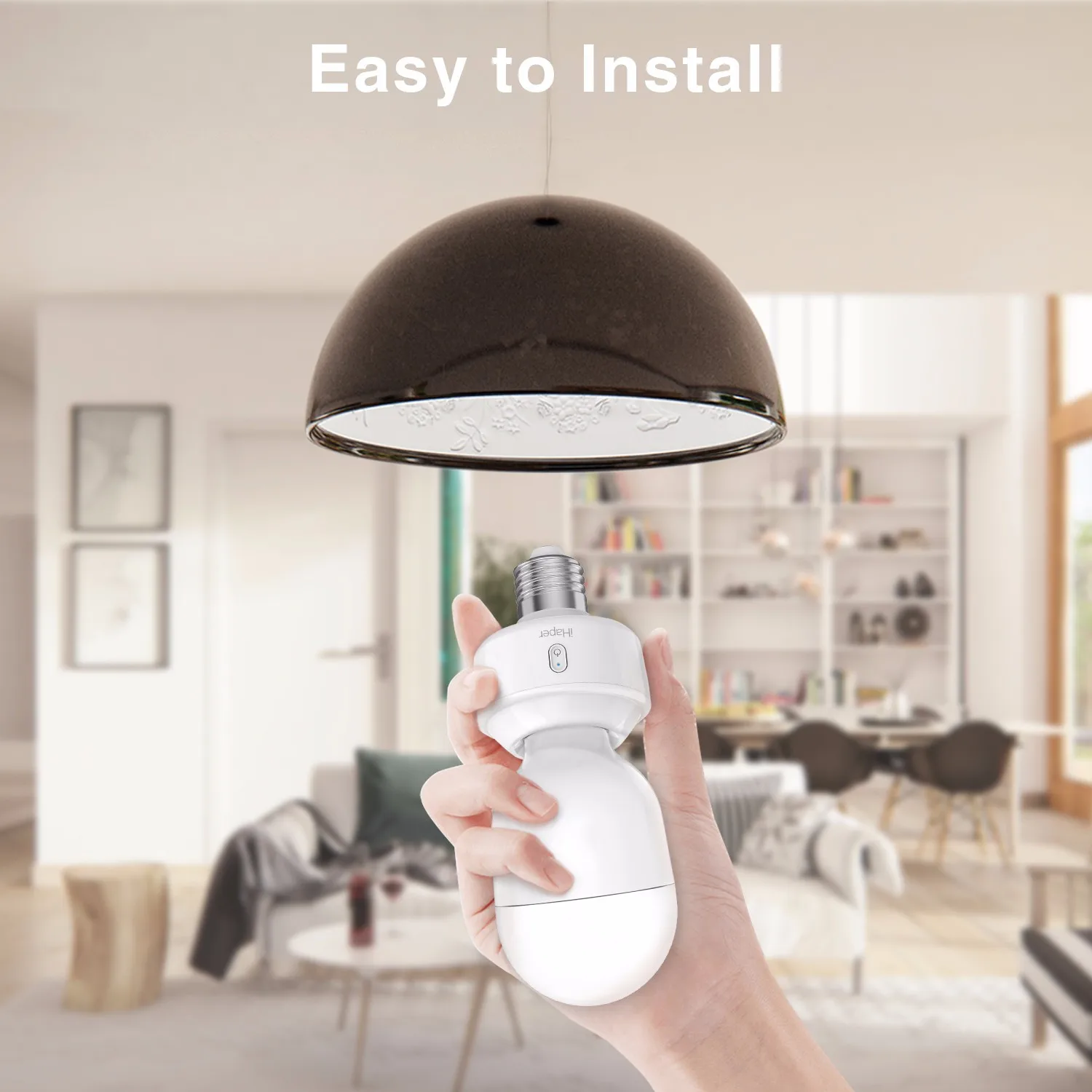 IHaper S1 E26/E27 умный светильник ing socket DIY умный дом совместим с Apple HomeKit DIY ваш светильник лампа умный Wi-Fi светодиодный разъем