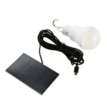 

Outdoor LED Solar Power Light Rechargeable Portable Emergency Tent Lamp 15W Solar Bulb Panel Lighting (5 Sets Minimum Order)