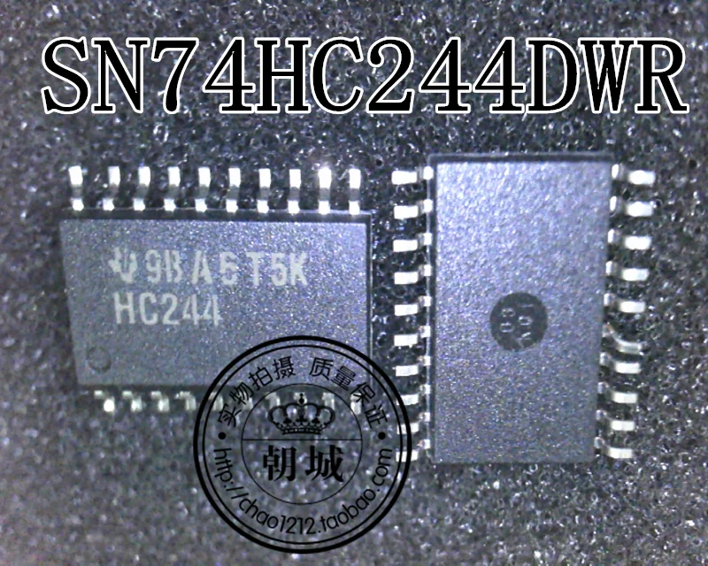 5 шт./лот SN74HC244DWR HC244 лапками углублением SOP-20