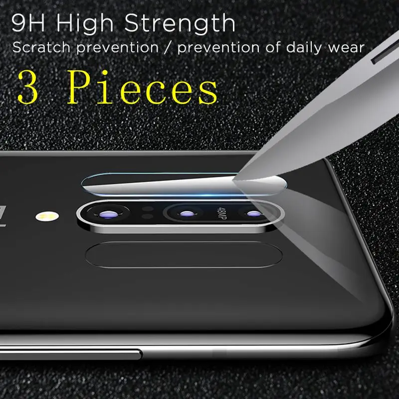 3 шт. мягкая задняя крышка из закаленного стекла для объектива камеры Oneplus 6 6T 7 Pro
