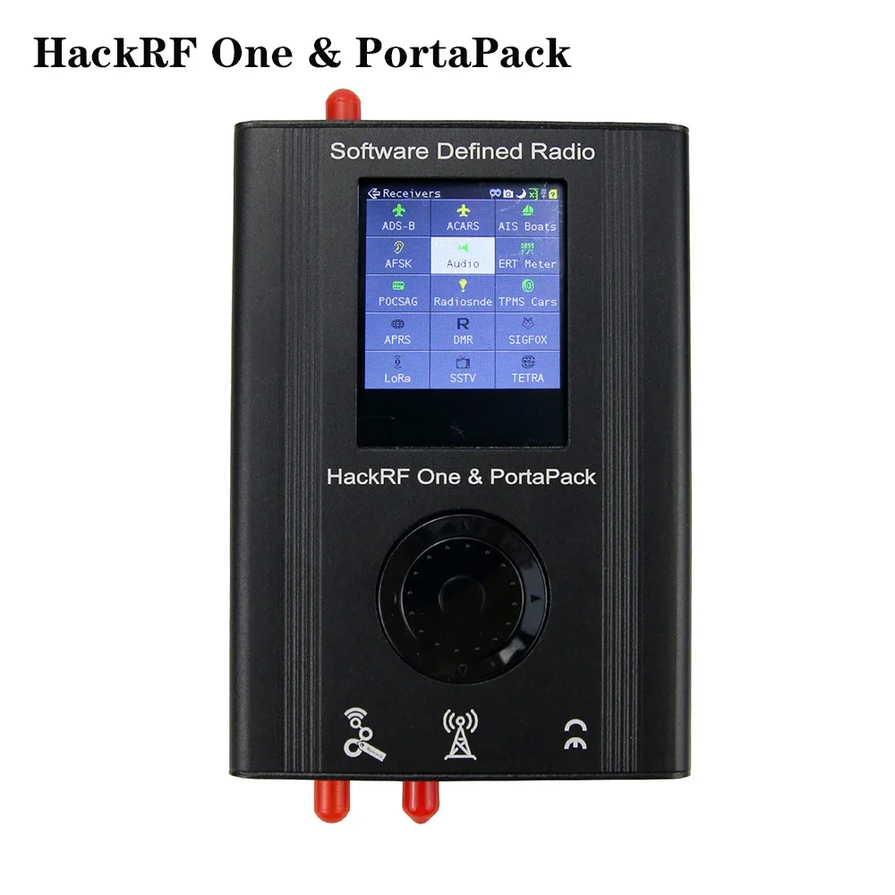 Портативный приемник для HackRF One SDR передатчик Любительское радио с 3 антеннами и