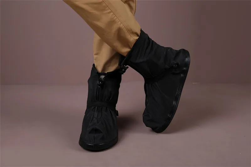 Shoe Covers Men Women Waterproof Outdoor Protectors Non Slip Shoe Cover Travel Accessories Thickening Elastic Foot Wear Rain Boots Reusable