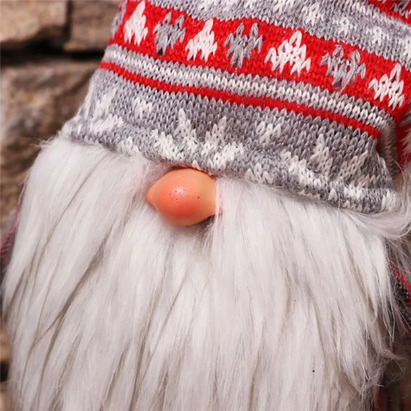 Скандинавские гномы рождественские подарки Швеция Рождество Санта Клаус куклы стоящая Статуэтка Рождественский плюш-Рождественские подарки для детей