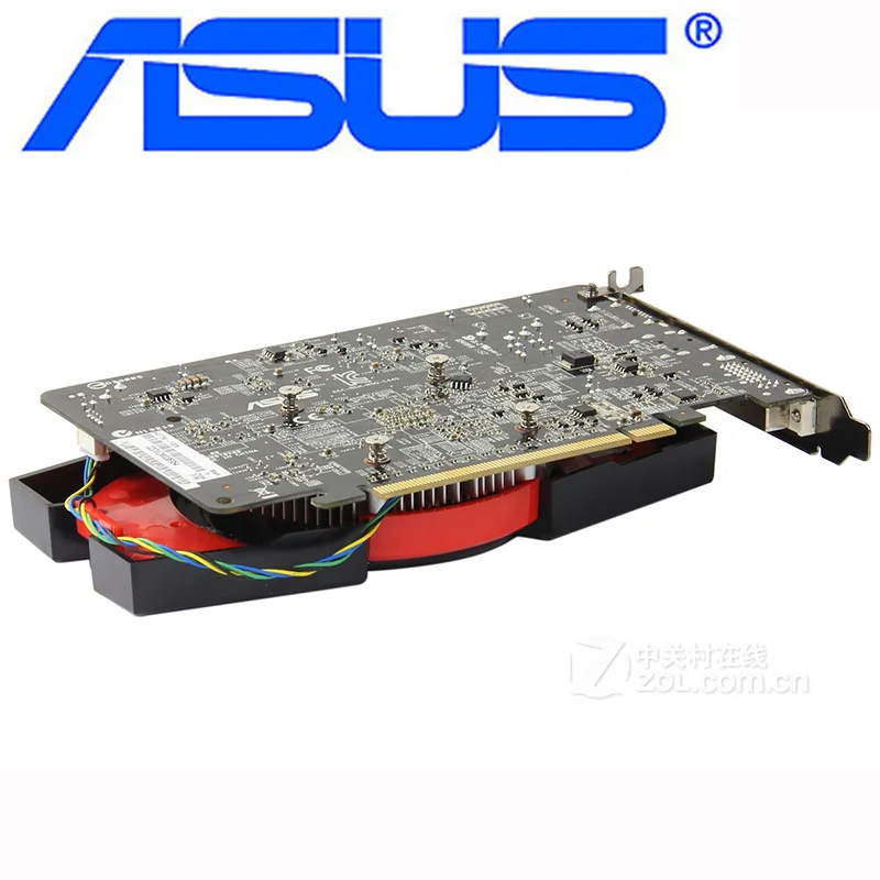 ASUS HD7750 1GB Graphics Card HD7750-1GD5 128Bit GDDR5 Video Cards For AMD Radeon HD 7750 HDMI DVI DisplayPort HD 7750 1G Used graphics card for desktop