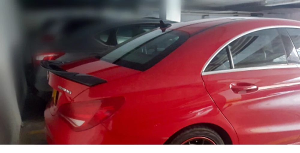 Задний спойлер на крышу, крыло багажника для Mercedes CLA Class CLA45 W117 C117 cla 200 250 260 AMG 2013- углеродное волокно