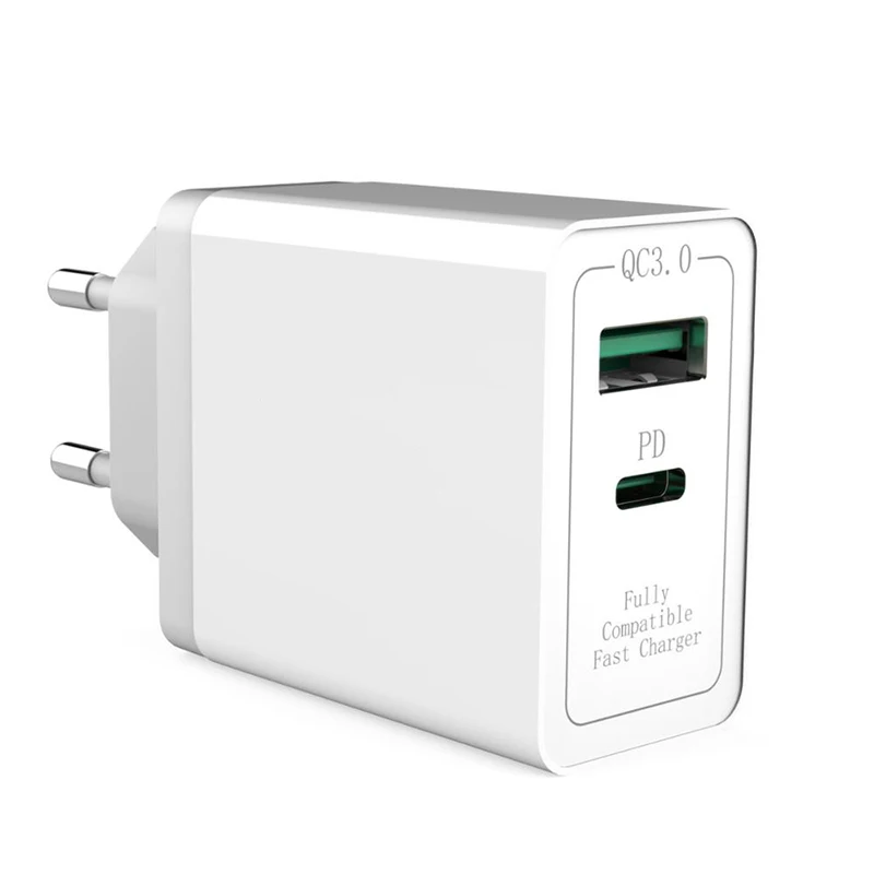 Одно U QC3.0 PD быстрое зарядное устройство для iPhone 11/pro samsung PD Quick Charge 3,0 зарядное устройство для xiaomi 9s HUAWEI mate p30 30w зарядное устройство