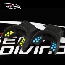 Keep Diving Универсальный мундштук силиконовый респиратор фитинги для труб Плавание Дайвинг всасывания насадки без специфического запаха