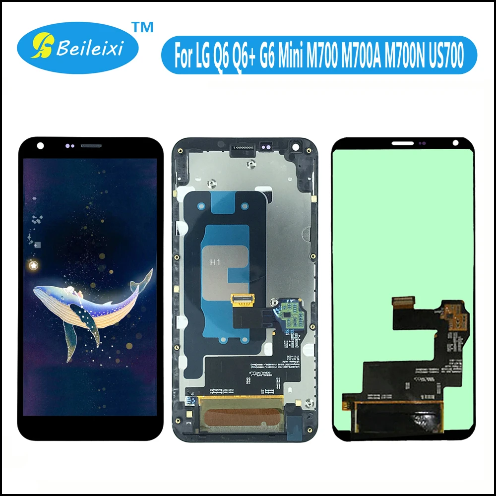 

For LG Q6 M700 M700A M700N US700 M703 M700H/Y LCD Display Touch Screen Digitizer For LG Q6+ M700AN M700TV X600KP X600SP X600LP