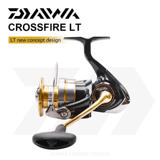 Original DAIWA CROSSFIRE LT Spinning Fishing Reels 1000-6000 3+1BB Gear  Ratio 5.1:1/