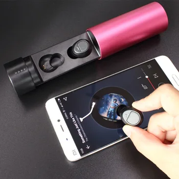 

TWS charging bin wireless Bluetooth headset 4.2 invisible Mini headset waterproof running