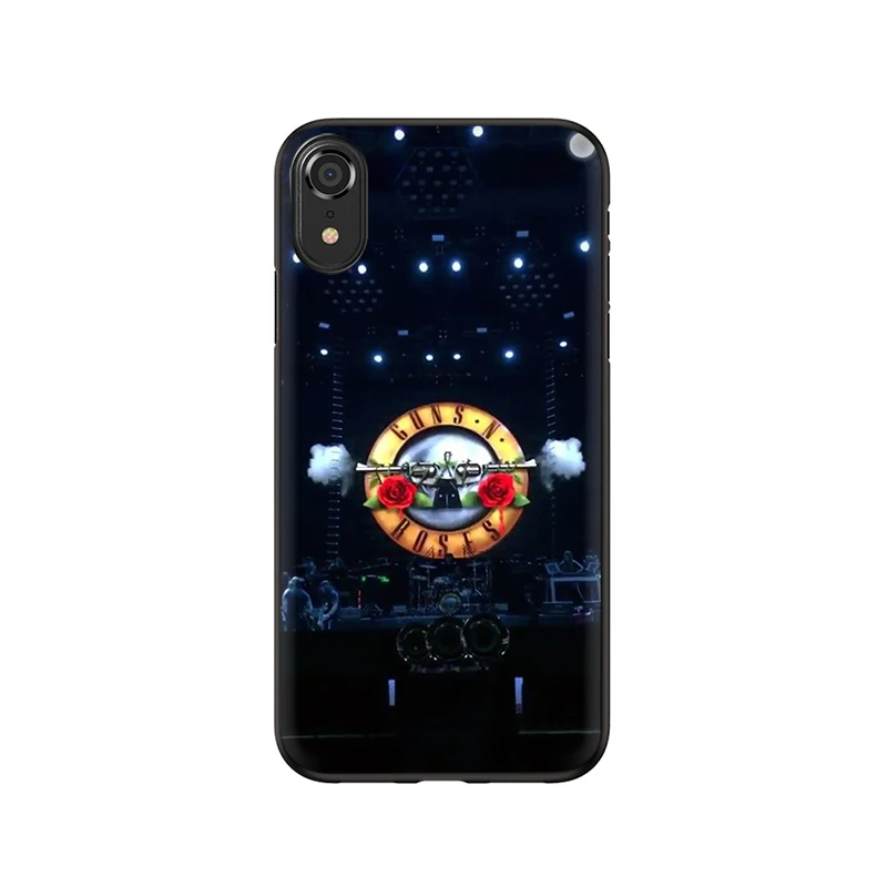 Силиконовый чехол для телефона EWAU guns N' Roses для iPhone 5 5S SE 6 6s 7 8 Plus X XR XS 11 Pro Max - Цвет: B11