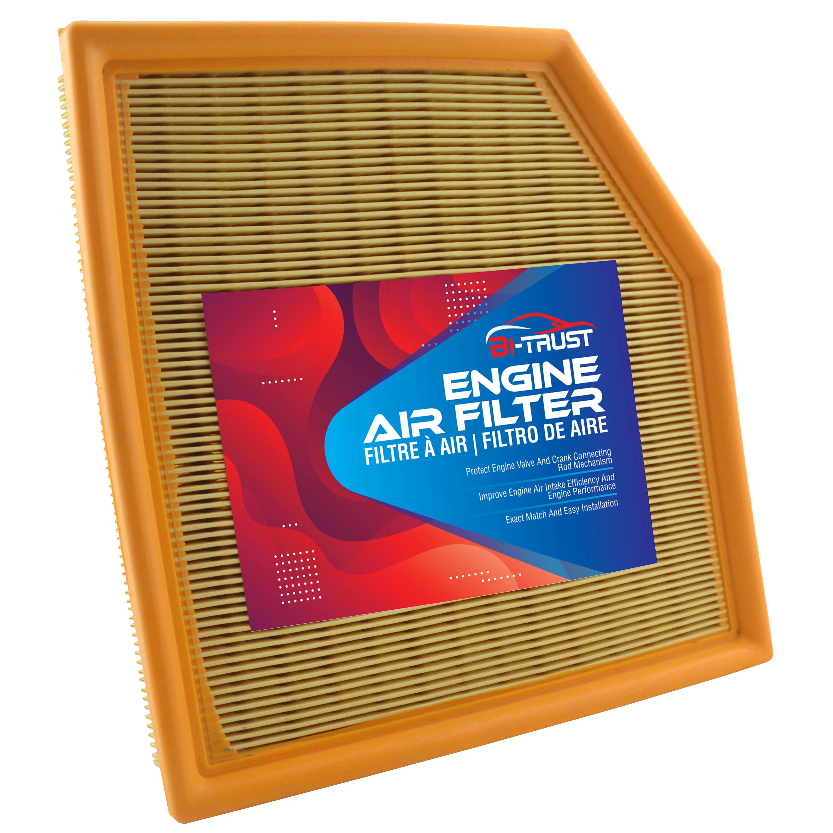 

Bi-Trust Engine Air Filter for Lexus RC350 GS200t RC300 GS300 RC200t GS350 IS350 GS450h CA10996,17801-31170,17801-38040