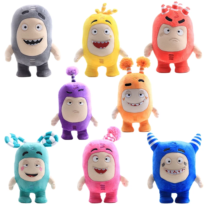 Verslagen wees stil vervormen Singapore Cartoon Anime Film Knuffel Oddbods Leuke Pogo Zekering Slick  Bellen Jeff Zee Bg Oddbods Newett Gevulde Doll|null| - AliExpress