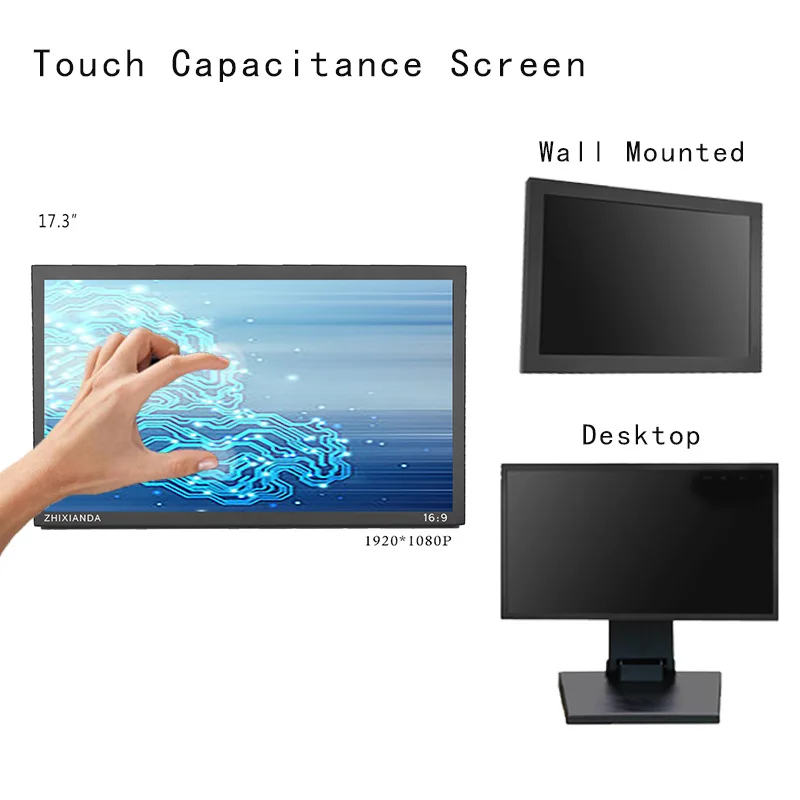 17.3 inch capacitance monitor