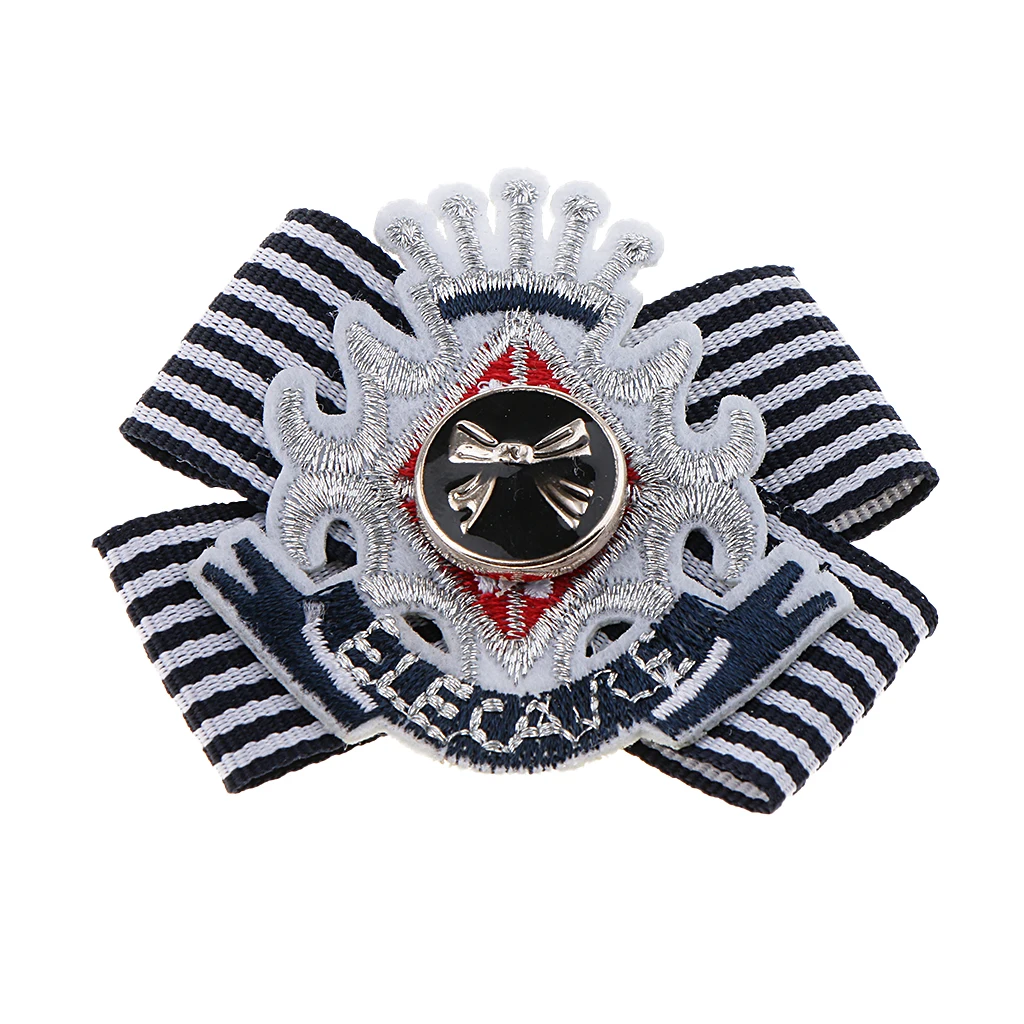 Unisex Vintage Brooches Pins British Navy Wind Badges Clothing Accessories