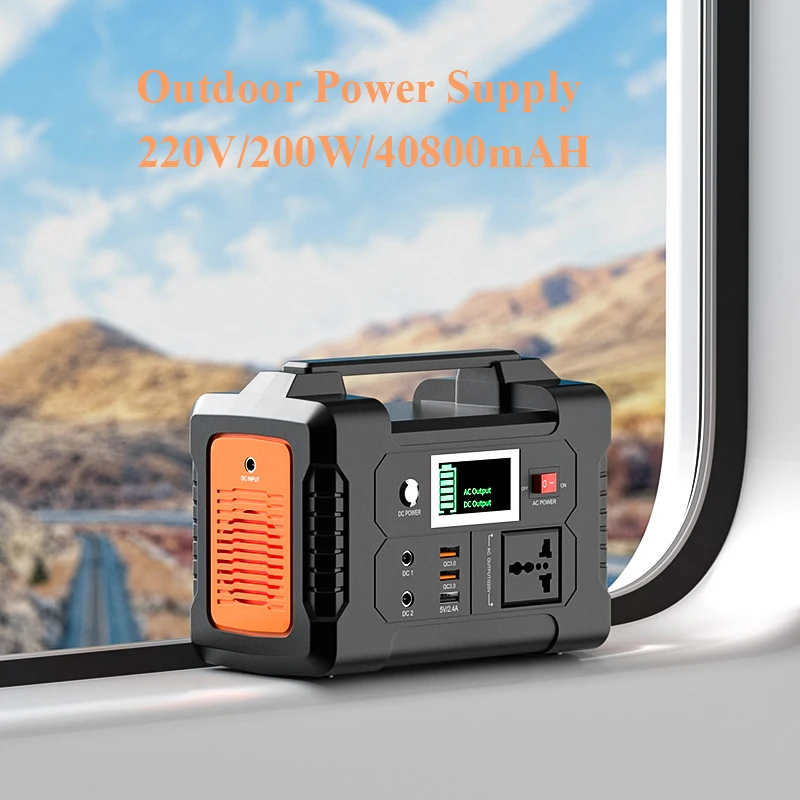 noco gb150 200-240V 200W 40800mAh Portable Power Station Solar Generator Battery Charger Emergency Outdoor Power Supply 151wh Inverter jump pack