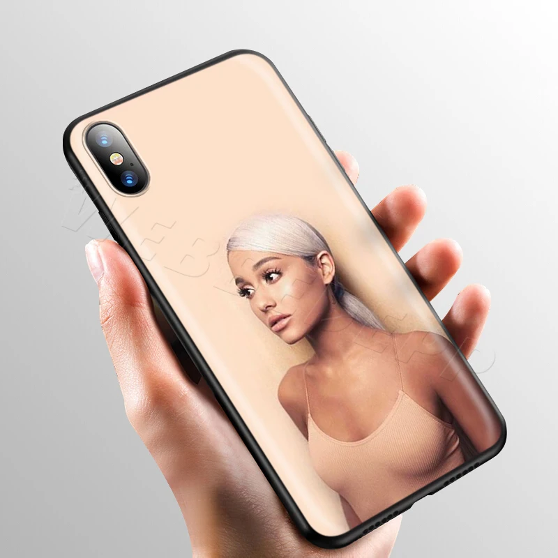 Webbedepp Ariana Grande Прекрасный чехол для Apple iPhone 11 Pro XS Max XR X 8 7 6 6S Plus 5 5S SE - Цвет: 1