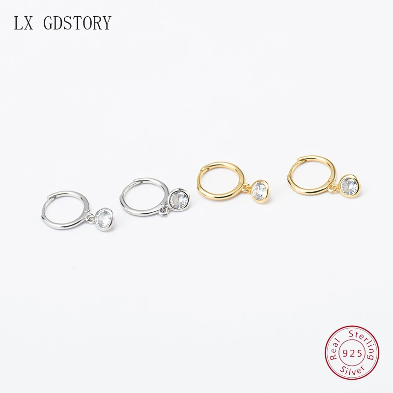

Fashion Silver 925 Jewelry Silver Earrings Hoop Earrings 925 Sterling Silver Earrings Simple Earings Ring for Women Fine Jewelry