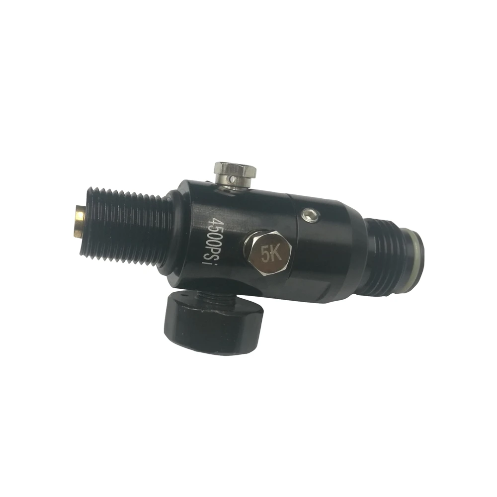 Регулятор резервуара CO2 для ПЕЙНТБОЛА 4500psi/1800psi с входной резьбой M18 * 1