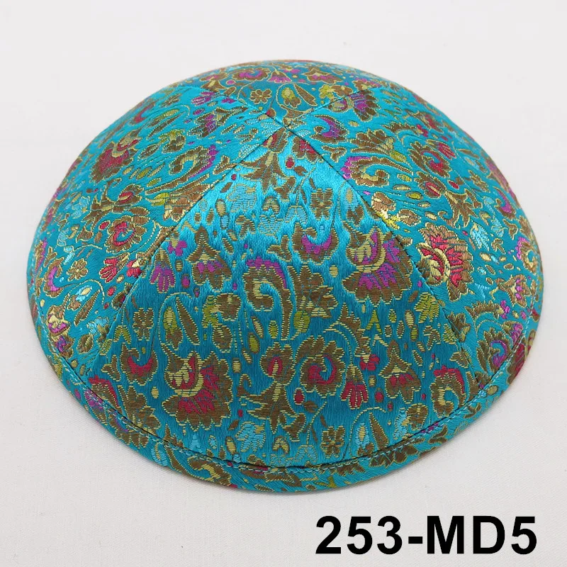 При покупке более 5 партий(50 шт.) будет Скидка 10% на парчу 19 см kippot Kipa шапки Skullies beanie Kippah еврейская Yarmullka