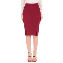 Новая модная женская юбка, сексуальная универсальная юбка, короткая и средняя длина, тонкая юбка с тонкими бедрами, юбка-карандаш, один темп