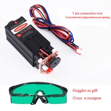 5,5 Вт 450нм синий лазерный модуль, детали лазерного гравировального станка, модуль для лазерной резки ttl 5500 мВт лазерная трубка