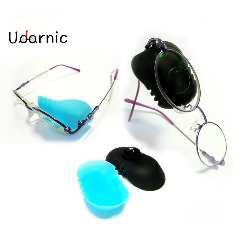 

Silicone Kid Adult Eye Patch Glasses Amblyopia Medical Reusable Orthoptic 800-089