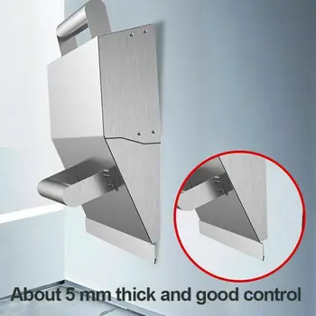 

Quick Stainless Steel Concrete Wall Plaster Scraper With Handle In Stock