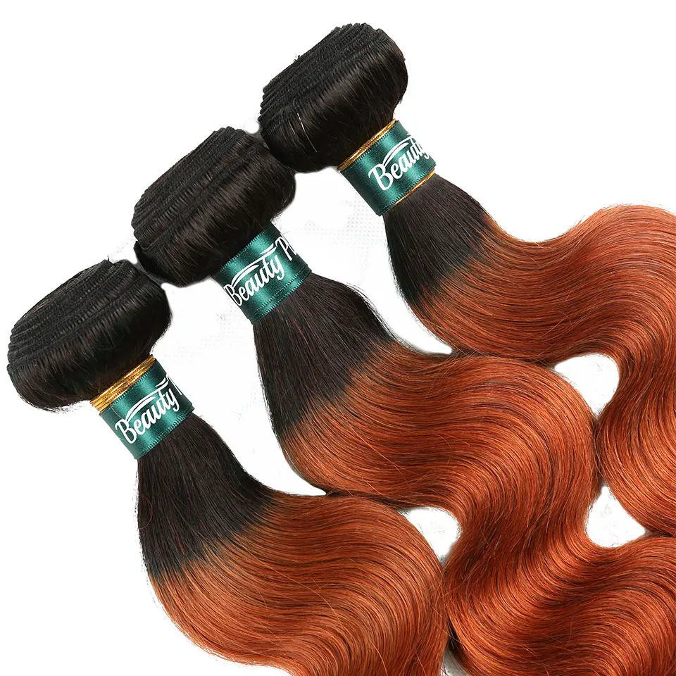 unice hair orange bundles with closure  (13)