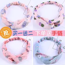 Летняя повязка для волос для мытья лица в Корейском стиле, Студенческая Милая повязка на голову, простая универсальная элегантная повязка на голову