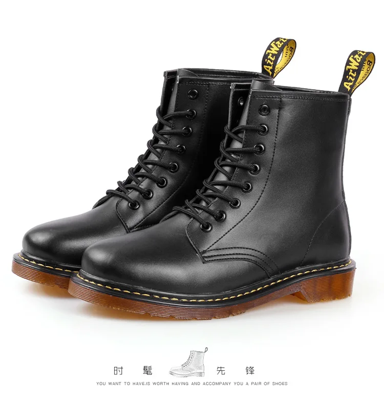 Genuine Leather Men Boots Motorcycle Boots Men Jason Martins Military Desert Ankle Boots Brown Fashion Men Shoes Botas Hombr