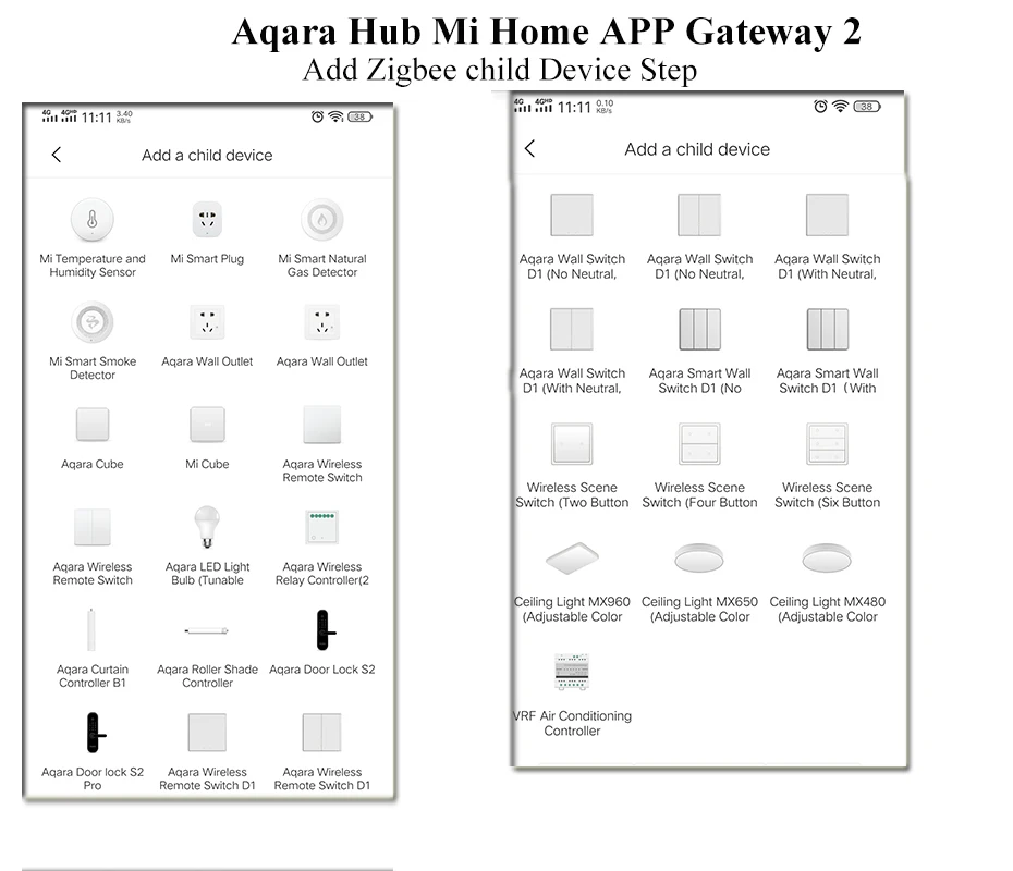 Aqara Hub Mi Home APP gateway 2-S3