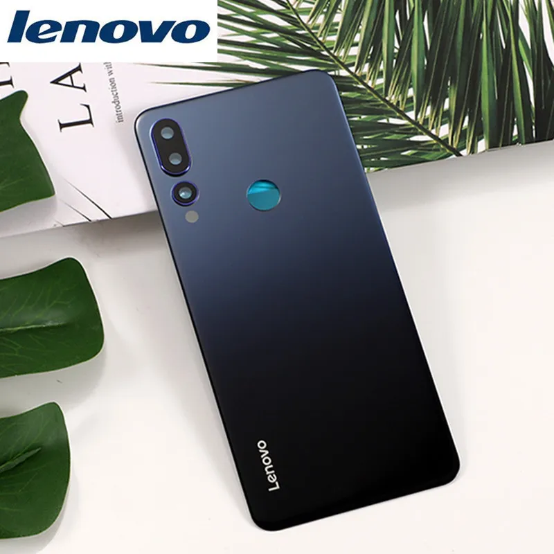 Чехол для корпуса батареи Lenovo Z5s Официальный чехол задняя крышка из закаленного