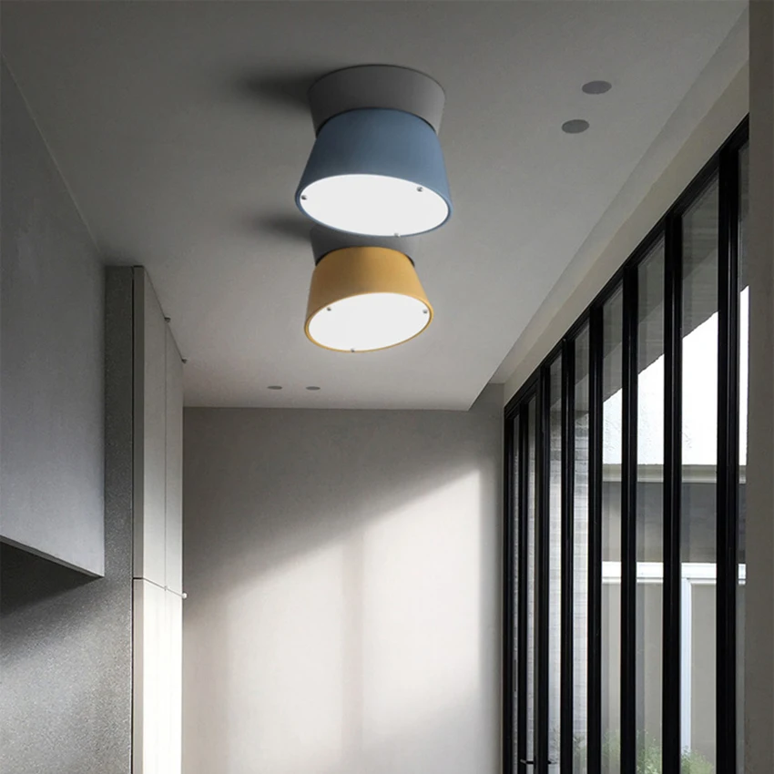 

Nordic Creative LED Ceiling Lights Lighting Modern Bar Loft Living Room Lamp Restaurant Bedroom Bedside Study Deco Light Fixture