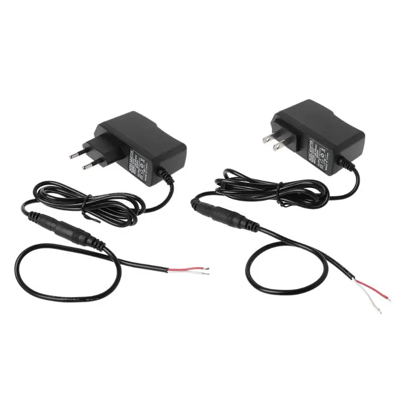 

5.5mmx2.1mm AC 100-240V to DC 3V 1A Converter Adapter Power Supply Charger EU US E65A