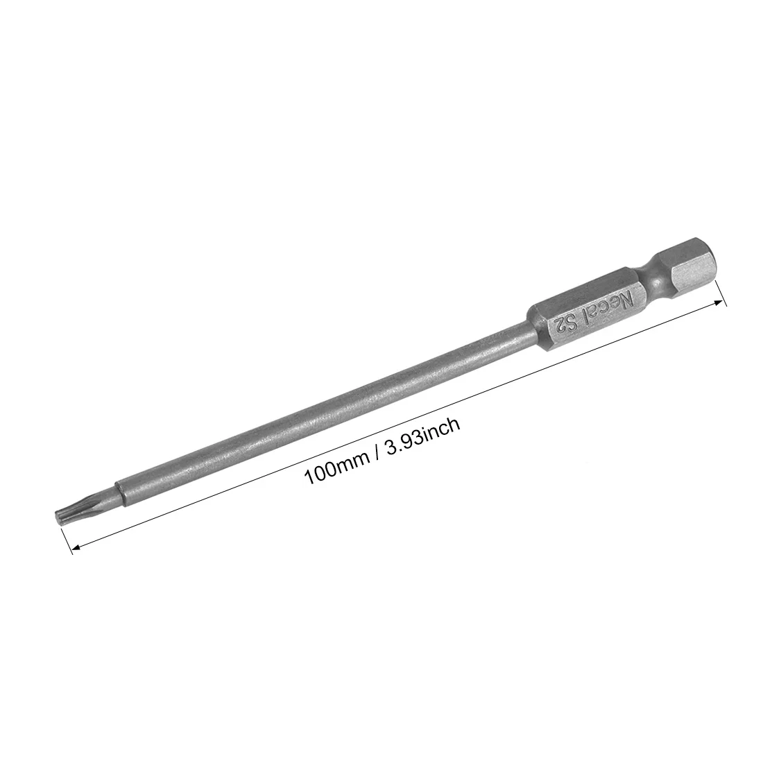Отвертка uxcell Torx с шестигранным хвостовиком и шестигранным хвостовиком длиной 1/4 дюйма, Магнитный Отвертка S2 для электрических воздушных дрелей