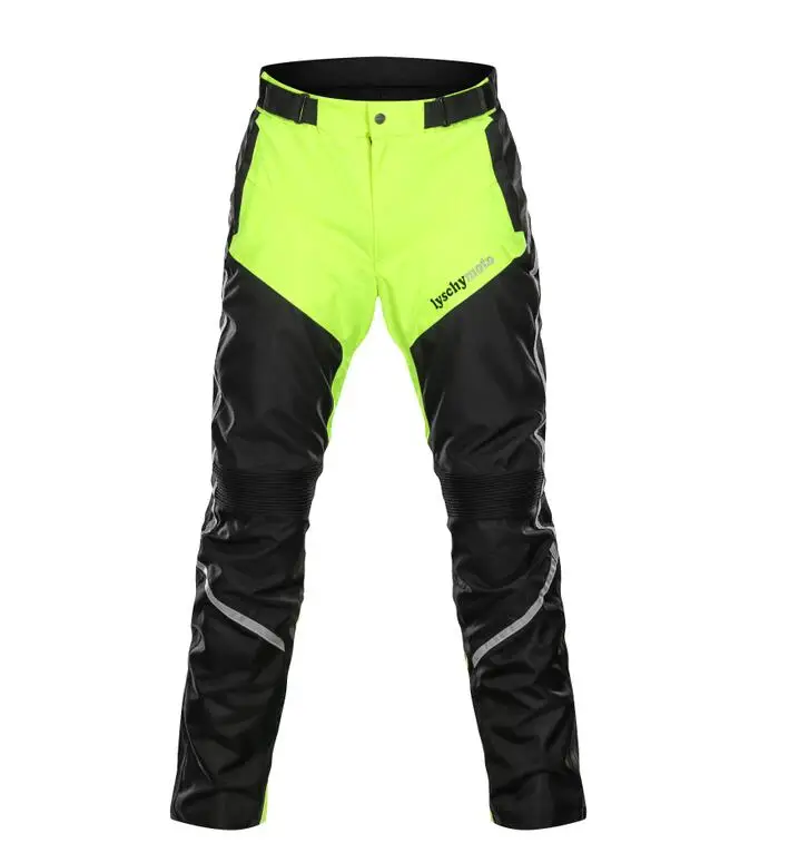 pants LYSCHY водоонепроницаемая мотоциклетная крутка и брюки со съемным вкладышем, мото костюмы, туристическая одежда, байкерские куртки, костюмы, брюки+ CE протекторы - Цвет: pants