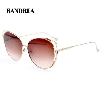 

KANDREA 2020 Fashion New Cat Eye Women Sunglasses Metal Eyeglasses Frames Trending Polarized Sun Glasses Woman Optical Eyewear
