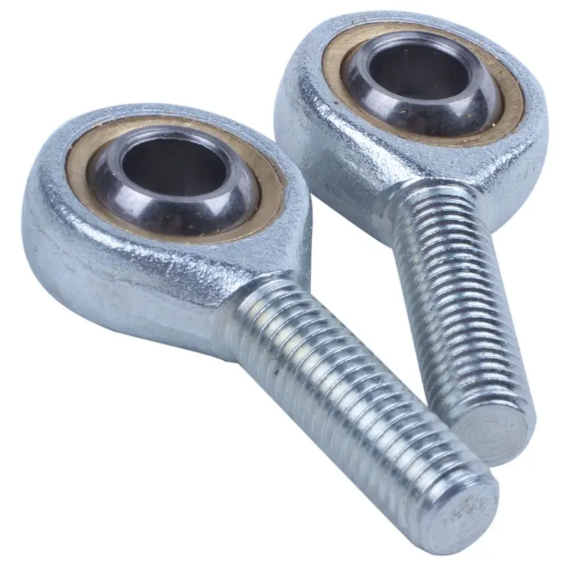 2 x M10 x 1.5 Male Rod End Rose Joint Right Hand Thread 10mm Metric Bronze SA10